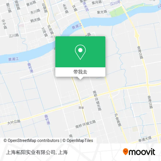 上海柘阳实业有限公司地图