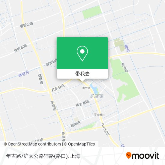 年吉路/沪太公路辅路(路口)地图