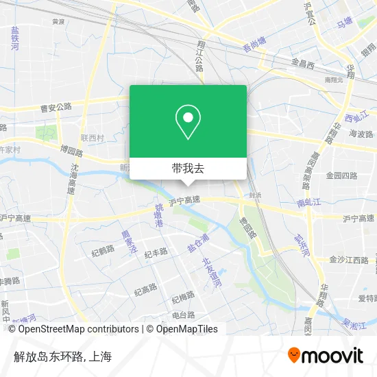 解放岛东环路地图