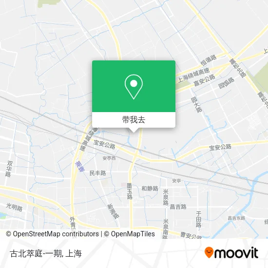 古北萃庭-一期地图