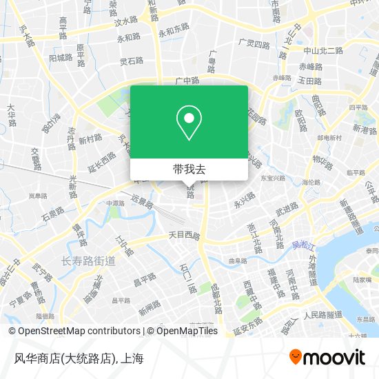 风华商店(大统路店)地图