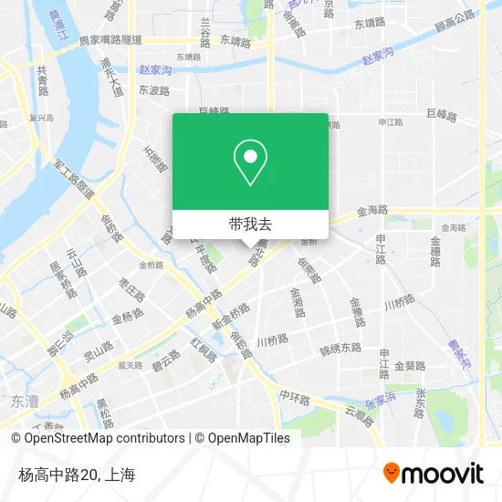 杨高中路20地图