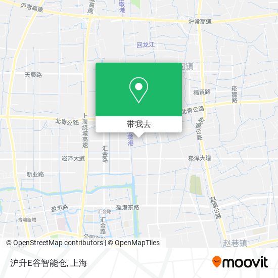沪升E谷智能仓地图