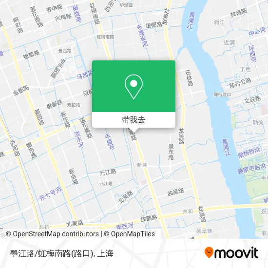 墨江路/虹梅南路(路口)地图