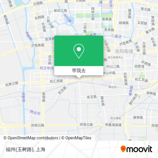 福州(玉树路)地图