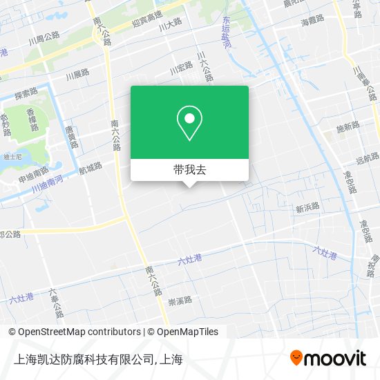 上海凯达防腐科技有限公司地图