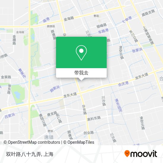 双叶路八十九弄地图