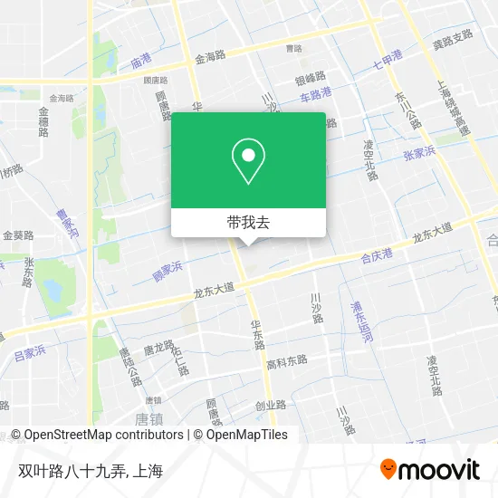 双叶路八十九弄地图