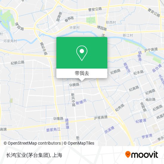 长鸿宝业(茅台集团)地图