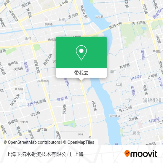 上海卫拓水射流技术有限公司地图