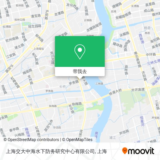 上海交大中海水下防务研究中心有限公司地图