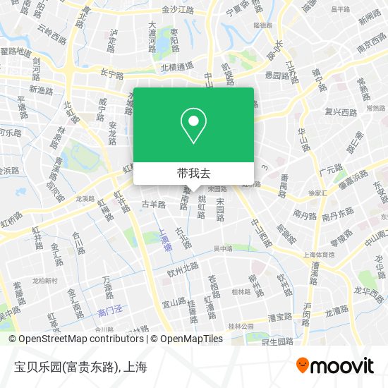 宝贝乐园(富贵东路)地图