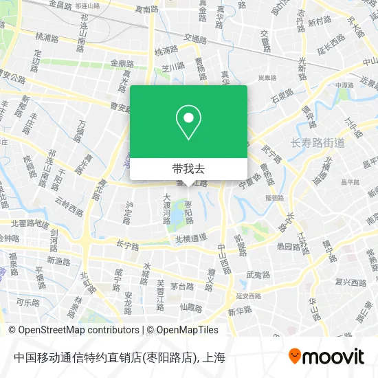 中国移动通信特约直销店(枣阳路店)地图