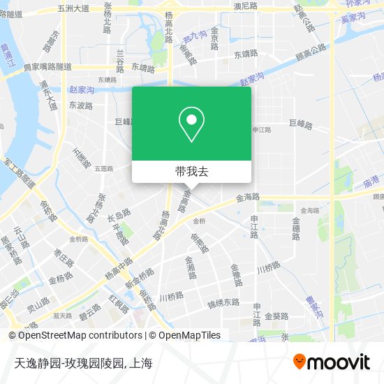 天逸静园-玫瑰园陵园地图