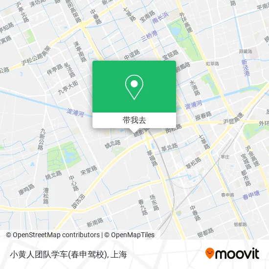 小黄人团队学车(春申驾校)地图