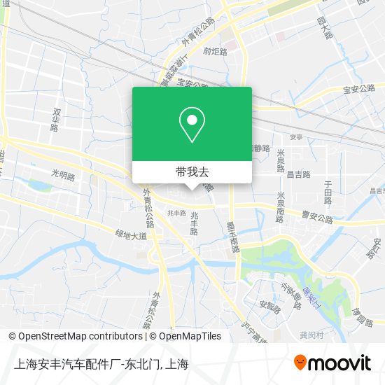 上海安丰汽车配件厂-东北门地图