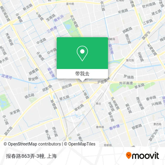报春路863弄-3幢地图