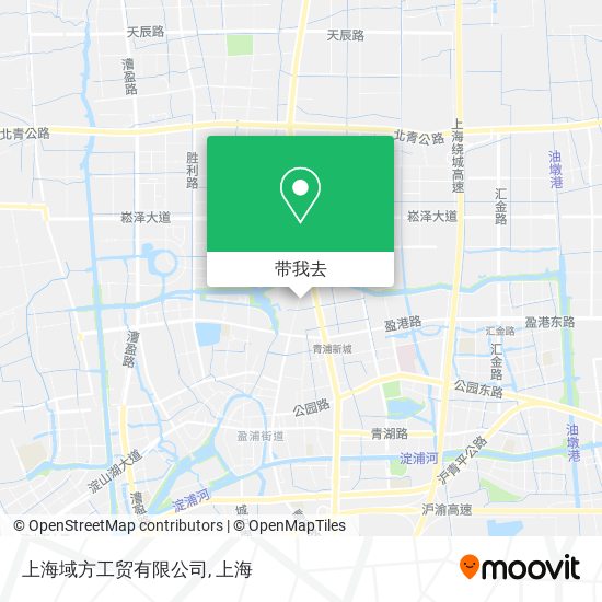 上海域方工贸有限公司地图