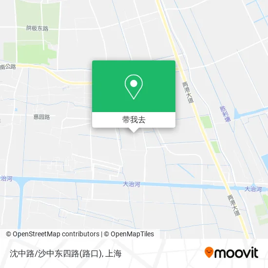 沈中路/沙中东四路(路口)地图