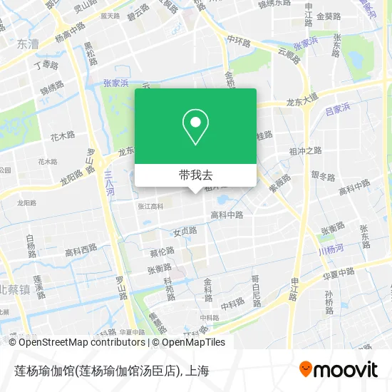 莲杨瑜伽馆(莲杨瑜伽馆汤臣店)地图