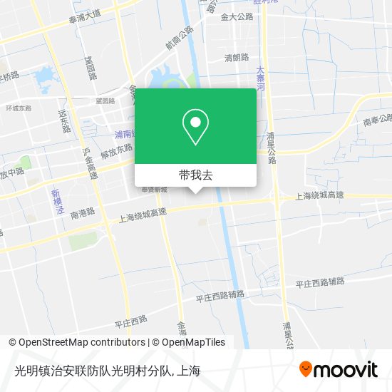 光明镇治安联防队光明村分队地图