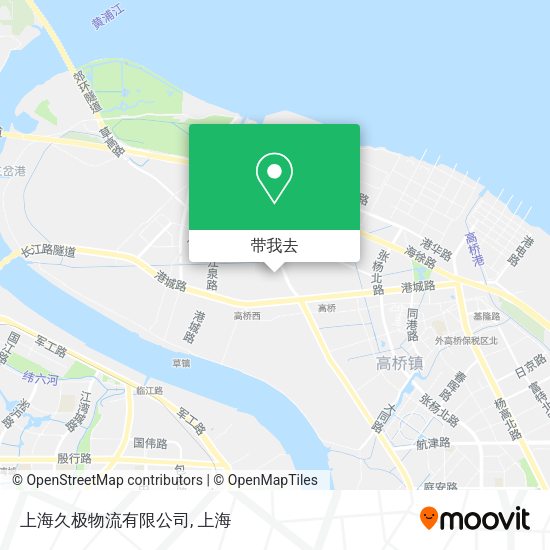 上海久极物流有限公司地图