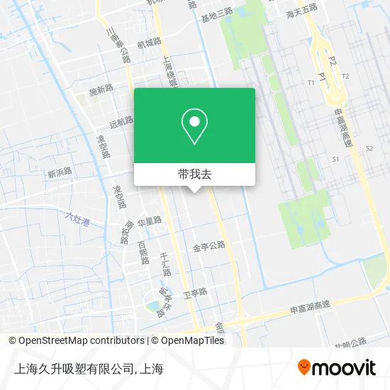 上海久升吸塑有限公司地图