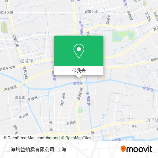 上海均益拍卖有限公司地图
