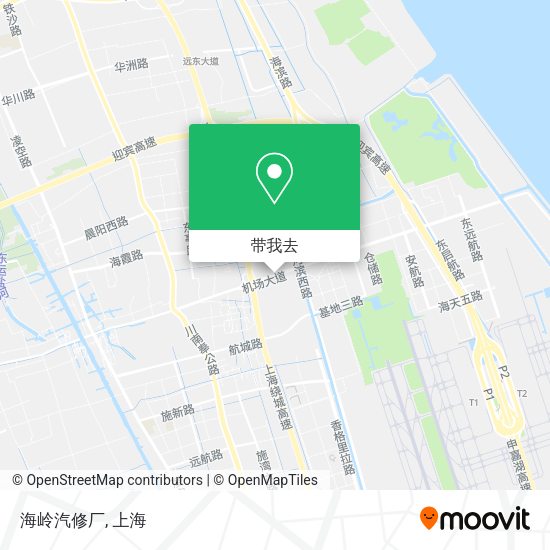 海岭汽修厂地图