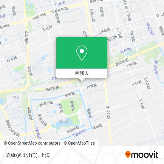 嘉缘(西北1门)地图