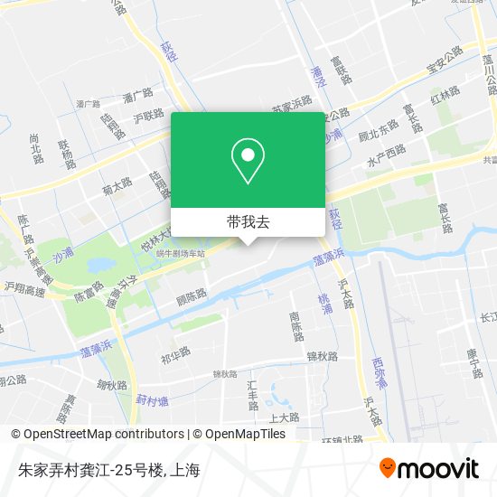 朱家弄村龚江-25号楼地图