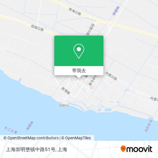 上海崇明堡镇中路51号地图