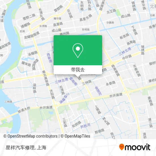 星祥汽车修理地图