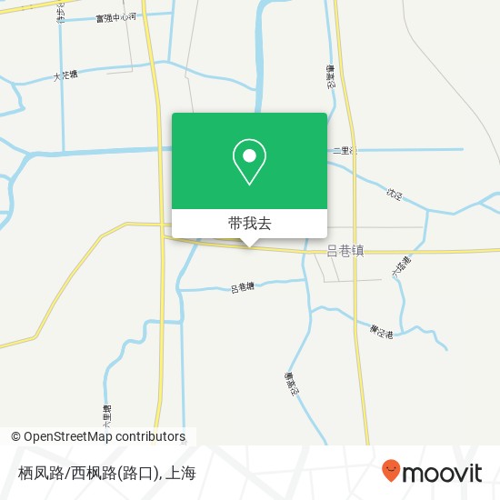 栖凤路/西枫路(路口)地图