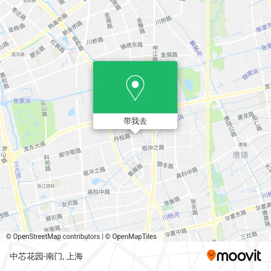中芯花园-南门地图
