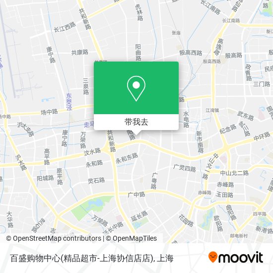 百盛购物中心(精品超市-上海协信店店)地图