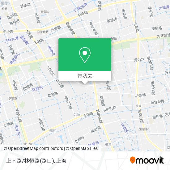 上南路/林恒路(路口)地图