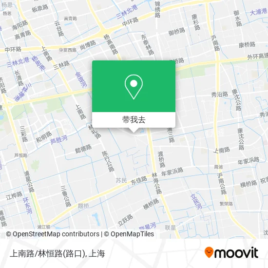 上南路/林恒路(路口)地图