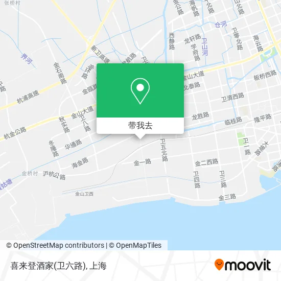 喜来登酒家(卫六路)地图