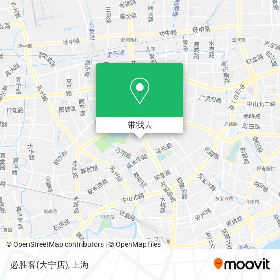 必胜客(大宁店)地图