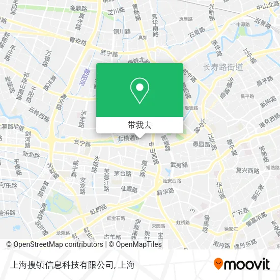上海搜镇信息科技有限公司地图