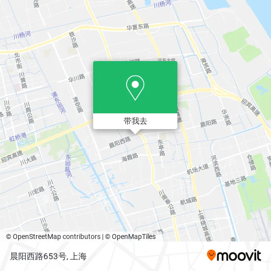 晨阳西路653号地图