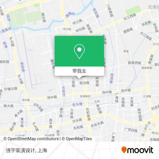 强宇装潢设计地图