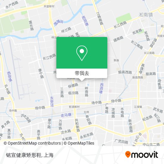 铭宣健康矫形鞋地图