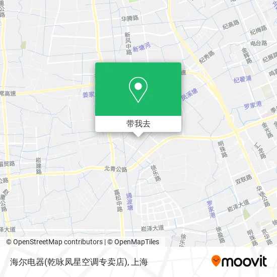 海尔电器(乾咏凤星空调专卖店)地图