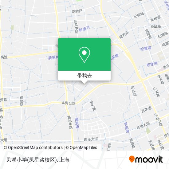 凤溪小学(凤星路校区)地图