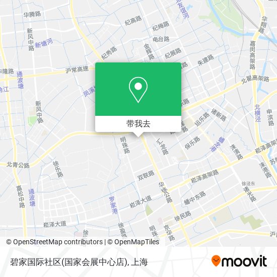 碧家国际社区(国家会展中心店)地图