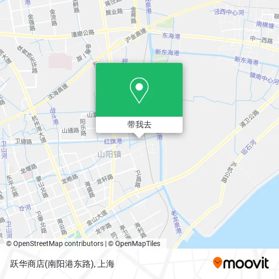 跃华商店(南阳港东路)地图