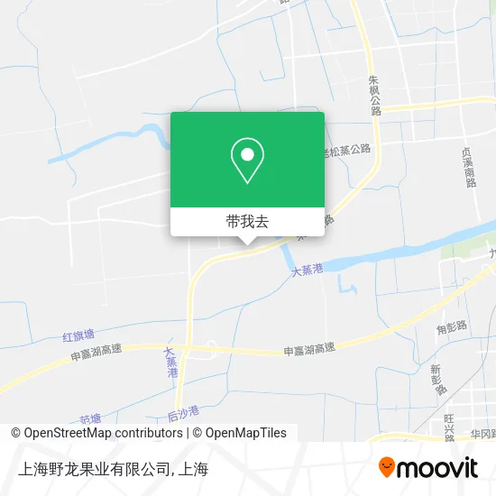 上海野龙果业有限公司地图