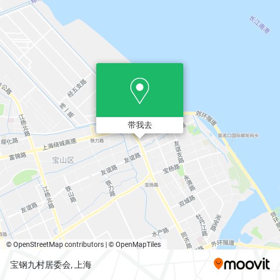 宝钢九村居委会地图
